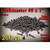 Grabber NEW 200 ct. Deckmaster #8x1" Replacement Joist Wood Screws,