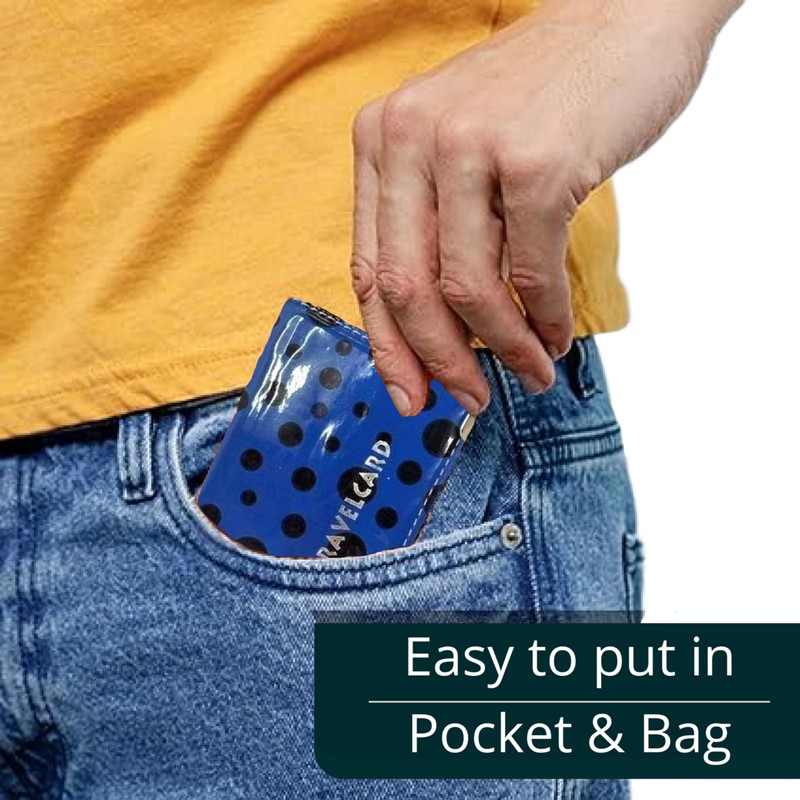 Lizzy PU Leather Travel Wallet | Unisex Credit Card &