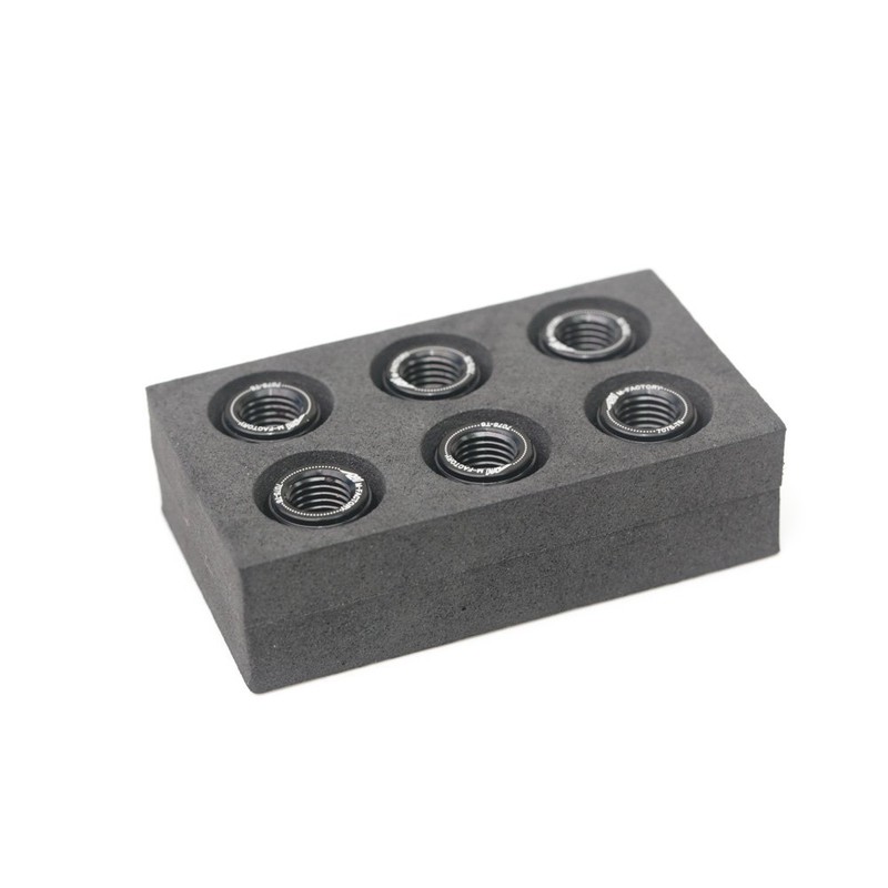 Autobahn88 Motorcycle Sprocket Nut Dress-up Kit, compatible with Triumph Street