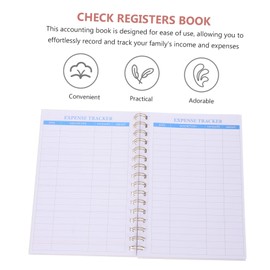 Haushaltsbuch Geldsparender Organizer Buchhaltungsbuch Registerbuch Prüfen Monatlicher Finanzplaner Budgetierender Organisator Geldbudgetplaner Haushaltsplaner Rechnungsbuch Papier Operitacx