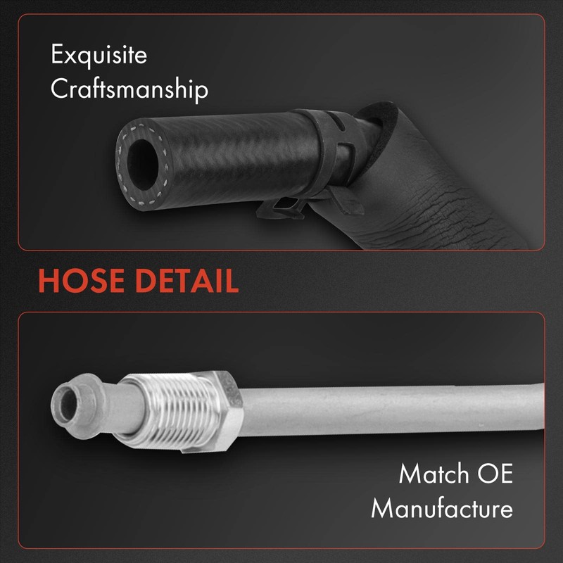 A-Premium Power Steering Return Line Hose Assembly Compatible with Hyundai