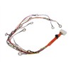 Hybrid Battery Wire Harness with Stainless Bus Bars & Flange