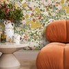 Vividpatch Peel and Stick Wallpaper Boho Daisy Floral Self-Adhesive Removable