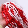 Piuluvor® 10 m Barrier Chain Red White Plastic Chain Barrier