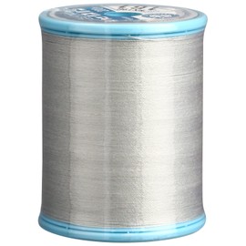 Fujix F56 Schappe Spun Sewing Machine Thread, For Normal Fabric, No. 60 Thickness, 218.7 yd (200 m) Spool, #161 Gray