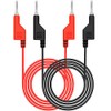 Greluma Stackable Banana to Banana Plug Test Leads Soft Electrical