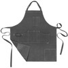 opux Chef Apron for Men, Kitchen Apron with Pockets for