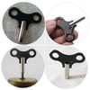 SHINEOFI 4pcs Clock Iron Keys for Clock Repair Durable Winding
