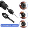XTVTX 0.3-6.5mm Keyless Drill Chuck Conversion Tool 1/4 inch Hex
