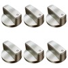 YREYBN 6 Pcs Gas Stove Knob, Cookers Knobs Replacement, Universal