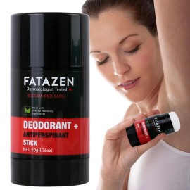 FATAZEN/Custom Logo Private Label  Deodorant Anti-odorant Stick Natural Cedar Red Sage Fragrance Sweat Odor Balm Deodorant StickSmell: Cedar + Red Sage
