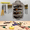 Tool Organizer Bag Foldable Roll Up Heavy Duty with 2