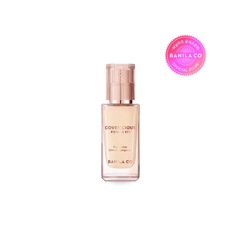 Banila Co. 더블5%쿠폰바닐라코 (올뉴) 커버리셔스 파워 핏 파운데이션 30ml Double