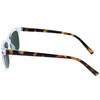 Opulize KOI Sunglasses - Large Rectangular Frame - Tinted Lenses