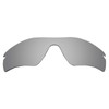Alphax Silver Titanium Polarized Replacement Lenses for Oakley Radar Path/Radar
