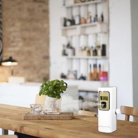 Air Freshener Dispenser, Automatic Programmable Air Freshener Dispenser for Room Air Fresheners with LCD Display for Bedrooms and Bathrooms