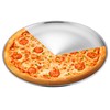 13.5 Inch Pizza Pan, E-far Stainless Steel Pizza Pie Pan