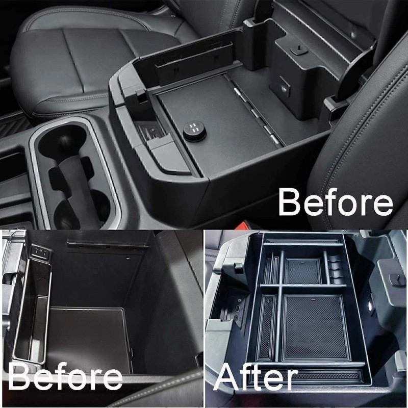 Geartronics Center Console Organizer Tray Storage Fits For Chevy Silverado
