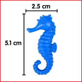 edxeducation-13151 Aquatic Counters - Mini Jar Set of 42 - Learn Counting, Colors, Sorting and Sequencing - Math Manipulative for Kids