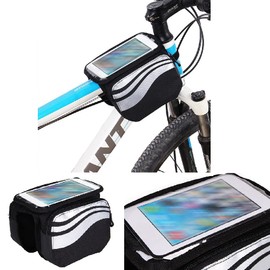 K-S-Trade Bicycle Mount for Brondi Amico Smartphone XS Frame Bag Bicycle Mount for Brondi Amico Smartphone XS Frame Mount Bicycle