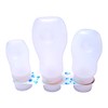 Travel Bottles Set of 3 Silicon Non Leak