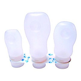 Travel Bottles Set of 3 Silicon Non Leak