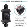 Hmknana IP67 Waterproof Inline Cord Switch 16A/250V 20A/125V AC DPST