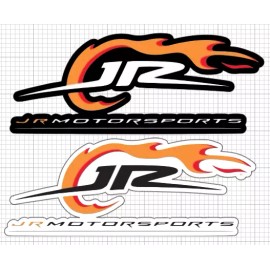 JR Motorsports Waterproof HQ Sticker Set