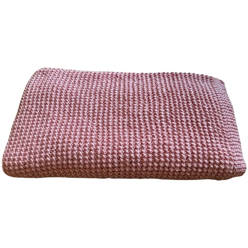 Peach Unicorn Designs Knitting Patterns for Baby Blankets x 2,