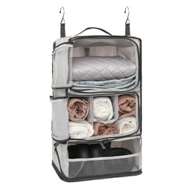 TABITORA Hanging Storage Bag, Storage Box, Travel Pouch, Travel Goods, Compression Pouch, Hanging, Travel Closet, Inner Bag, Organization Storage, Classification, Clothes, Clothes, Portable, Closet,