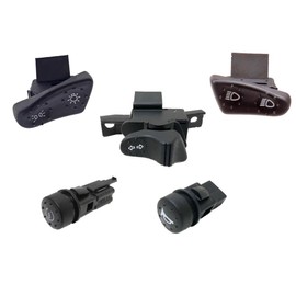 Streetparts24 Switch Light Turn Signal Start Kit - Fits Piaggio Sfera RST 50 125, Vespa ET2 ET4 50 125 - Light, Turn Signal Switch, High Beam, Start Button, Horn