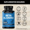 Beta Alanina Premium 1400mg 100 Máxima Pureza - Capsulas Veganas