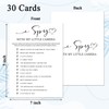 bxtala Bridal Shower Game Cards, I Spy with My Little