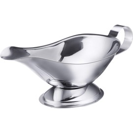 Westmark 62292270 Sauce Bowl, Drip-Free Spout, Capacity: 350 ml, Stainless Steel, Silver