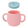 Silicone Toddler Cup Drop Proof Portable Baby Training Cup with
