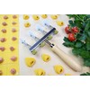 ELETTRO CENTER Art.395 Adjustable Cookie Cutter, Pom, White