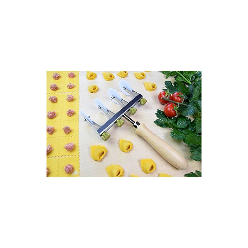 ELETTRO CENTER Art.395 Adjustable Cookie Cutter, Pom, White