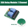 DIANN 2pcs 12V 30A 2-Channel Relay Module High Low Level