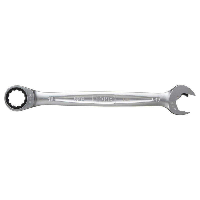 TONE Quick Ratchet Glasses Wrench RMQ-19 Double Side Width 0.7