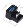 cablecc 180 Degree Up & Down Angled Type-C USB-C OTG
