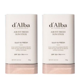 Dalva Dalba Air Fit Fresh Sun Stick 19g 2pcs / 달바 에어 핏 프레쉬 선 스틱 19g 2개