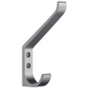 Smedbo B1046 Large Coat and Hat Hook, Satin Aluminum