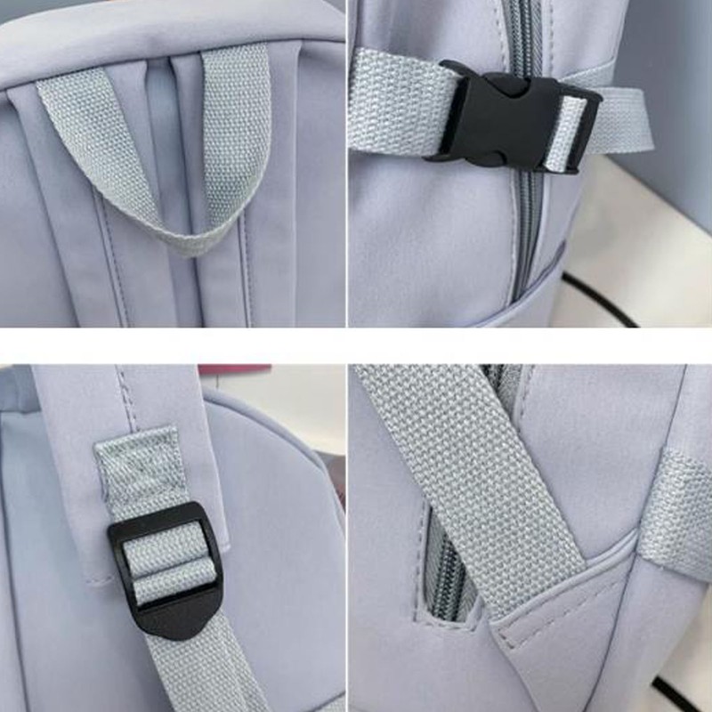Students Backpack Large Capacity Multiple Pockets Fashionable Multifunction School Backpack