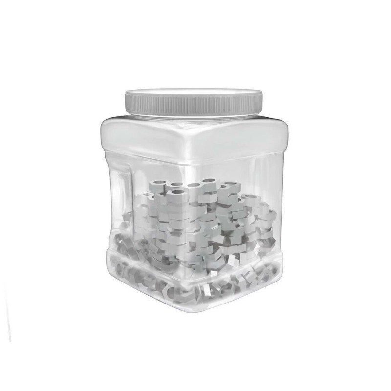 Tool Shop Plastic 32 oz. Parts Storage Clear Grip Jar