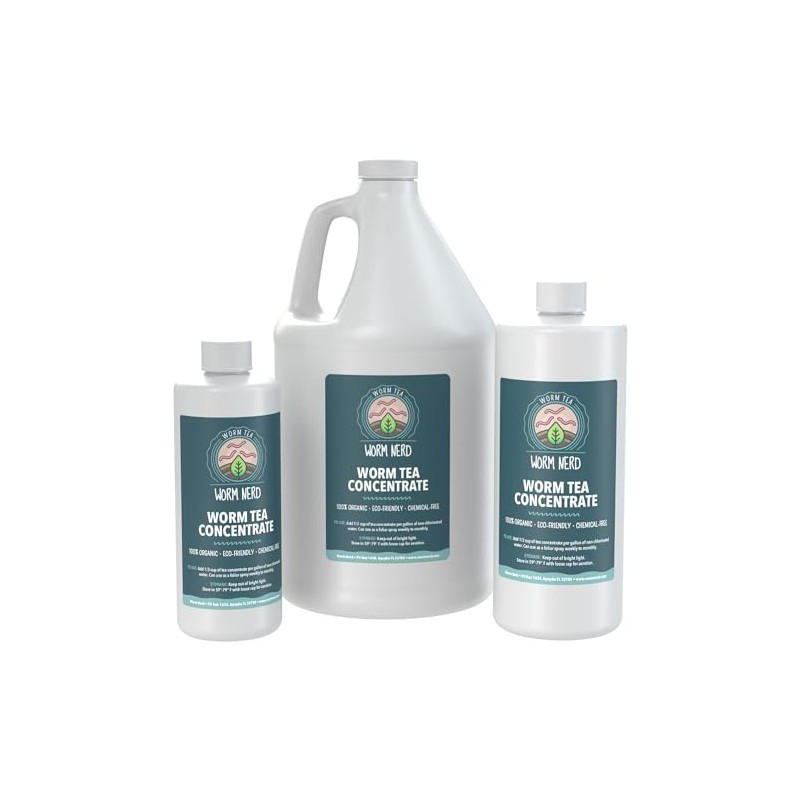 Worm Nerd’s Worm Tea Concentrate for Gardening, 1pt