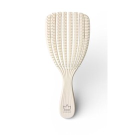 Flexi Smooth Detangling Brush for Hair Extensions, Waterproof Flexible Bristles for All Hair Types G Fox Hair Care