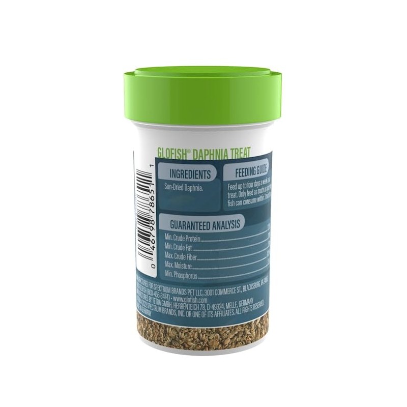 GloFish Daphnia Treat Whole Treat and Good Source of Protein