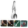 CIYODO Convenient Stainless Steel Grill Tongs Ergonomic Cooking Accessory for
