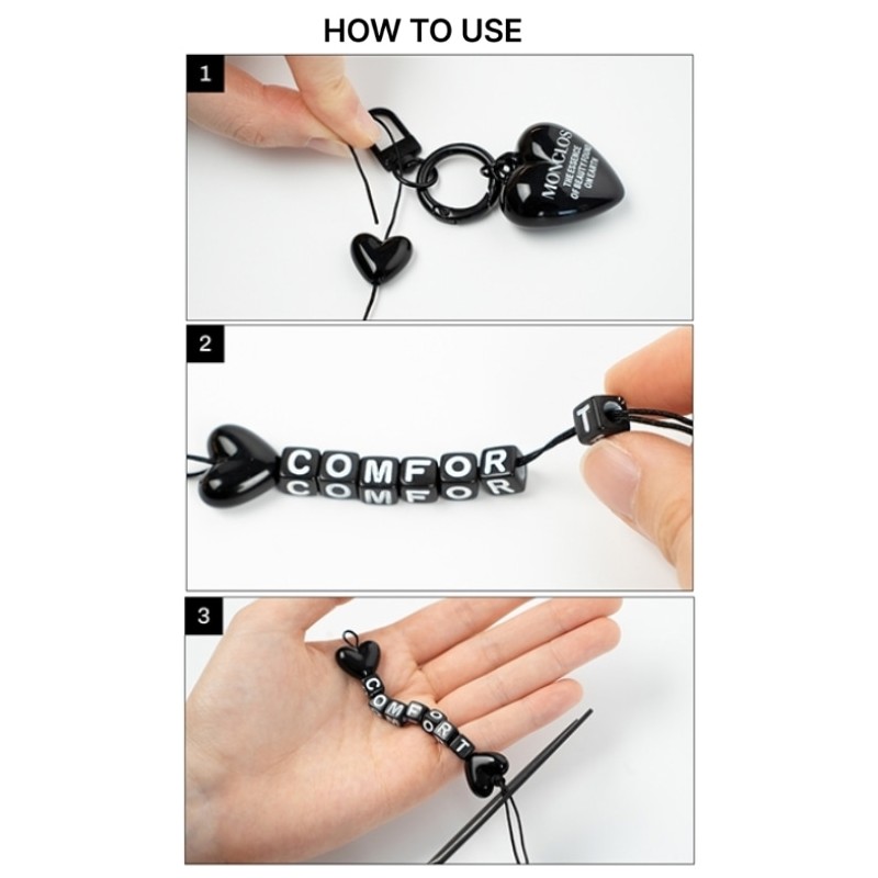 MONCLOS Comfort Hand Cream 30ml + Keyring Set 2items, Type:Heart