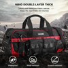 HAUTMEC 24" Large Pro Tool Bag, Heavy-Duty 1680D Double-Layer Fabric